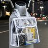 Universal Hanging Storage Bag Dustproof Waterproof Bike Hanging Bag Large Capacity Transparent Organizer Pouch