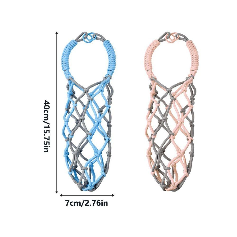 Woven Net Water Bottle Mesh Bag Mesh Cup Holder Easy to Carry Coffee Cup Bag Outdoor Camping