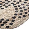 Tapis rond jute motif "Livin" diamètre 120 cm Atmosphera - Tapis rond jute motif 2 D120 cm