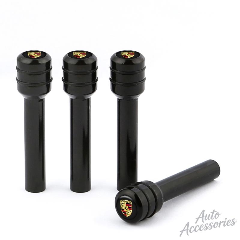 AFUHD1 4pc Car Door Lock Pins Screw Knob Button Handle For Porsche Panamera Spyder Carrera Macan Boxster Cayman Cayenne 911 970 981 991