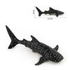 Nekogamiyama Whale Marine Life Interior Large 21x10.5cm Shark Figure Miniature ABS Resin