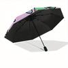 1pc Alien Automatic Open/Close Umbrella, Ideal Fan Gift for Birthday, Christmas, Trendy Fashion y250828070