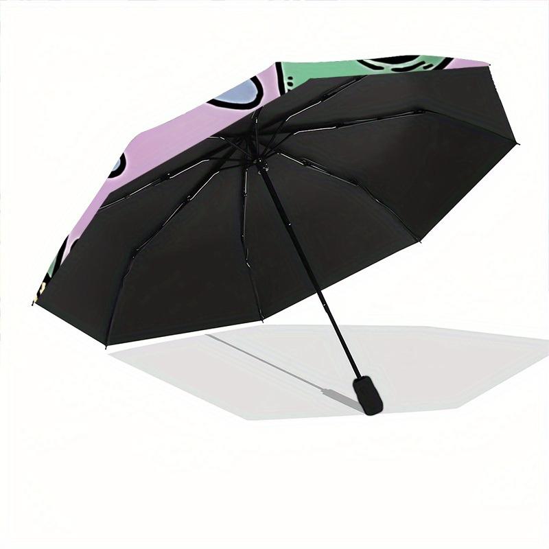 1pc Alien Automatic Open/Close Umbrella, Ideal Fan Gift for Birthday, Christmas, Trendy Fashion y250828070