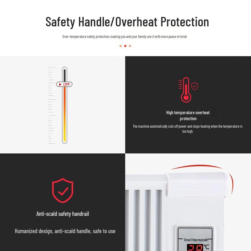 Jingjulong Smart Remote Graphene Electric Heater