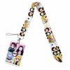 Lanyards Keychain Animated Cartoon Badge Holder ID Credit Card Pass Hang Rope Lanyard For Keys Anime Accessories Gifts