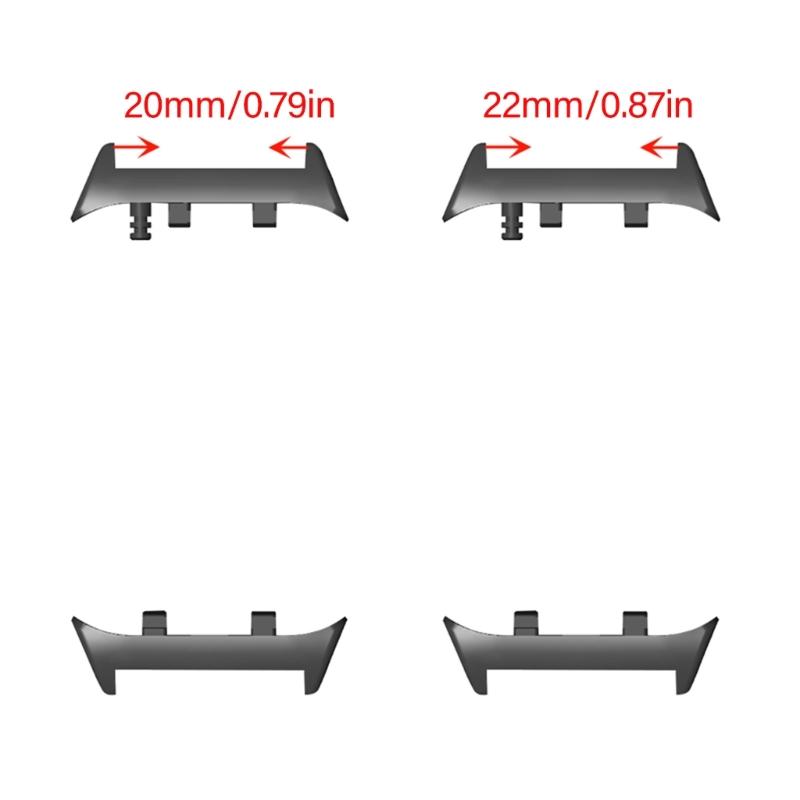 Watch Connectors Metal Link for Smartwatch Rust Proof Alloy Material Perfect for All Bands Enhances Watch Security 2pcs