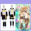 Fantasia Cosplay de Kagamine Rin/Len Para Halloween e Festa a Fantasia