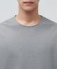 Musinsa Standard Ponte Crew Neck Long Sleeve T-Shirt [Melange Gray]