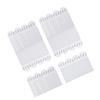12Pcs Self Adhesive Picture Frame Fixed Strips Picture Hanging Strips Adhesive Wall Hanging Strips for Wall Decorations