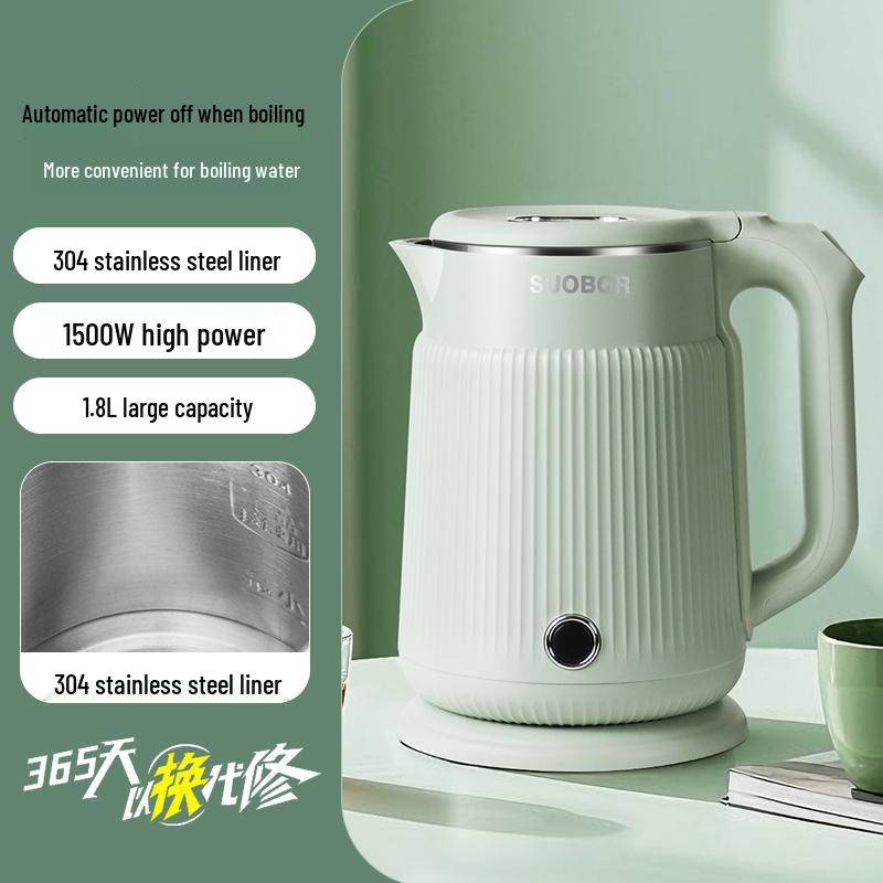 

SUOBQR 2025 Stainless Steel Electric Kettle with Keep Warm Function