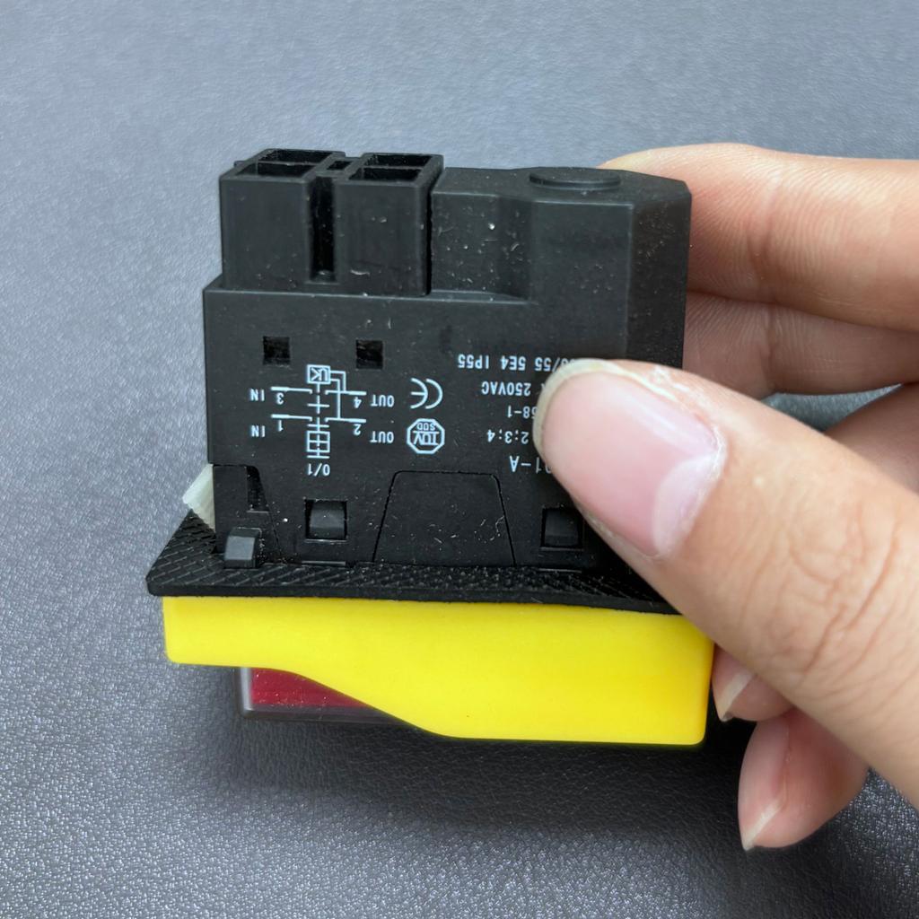 Waterproof Electromagnetic Control Switches 250V Push Button Switches Long Service Push Button Switches for Electricals