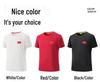 Unisex Quick-Dry National Flag Embroidered T-Shirt for Running and Fitness