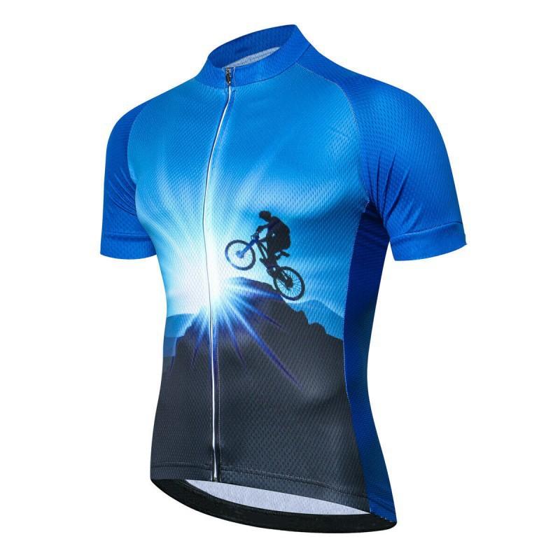 Cycling Clothing Men s Short-sleeved Shirt Mountain Bike 4XL