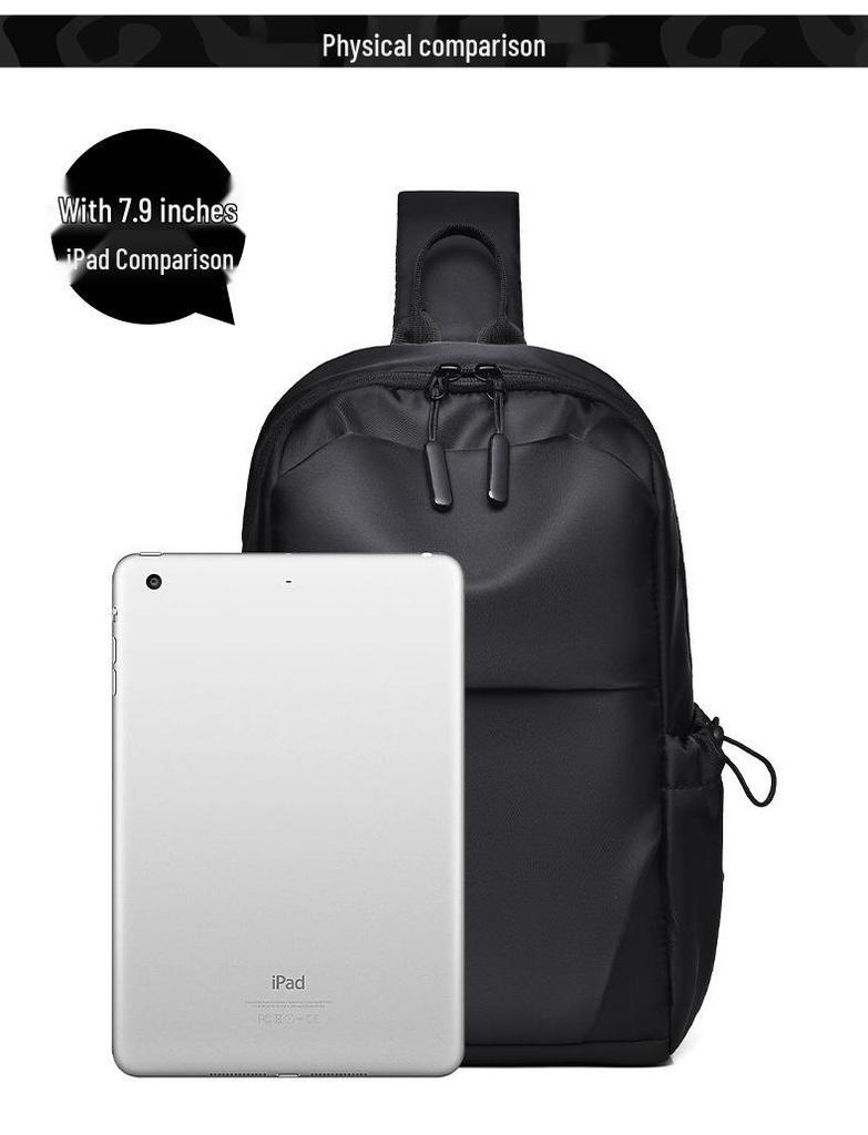 Pánská lehká voděodolná multifunkční taška přes hrudník a crossbody