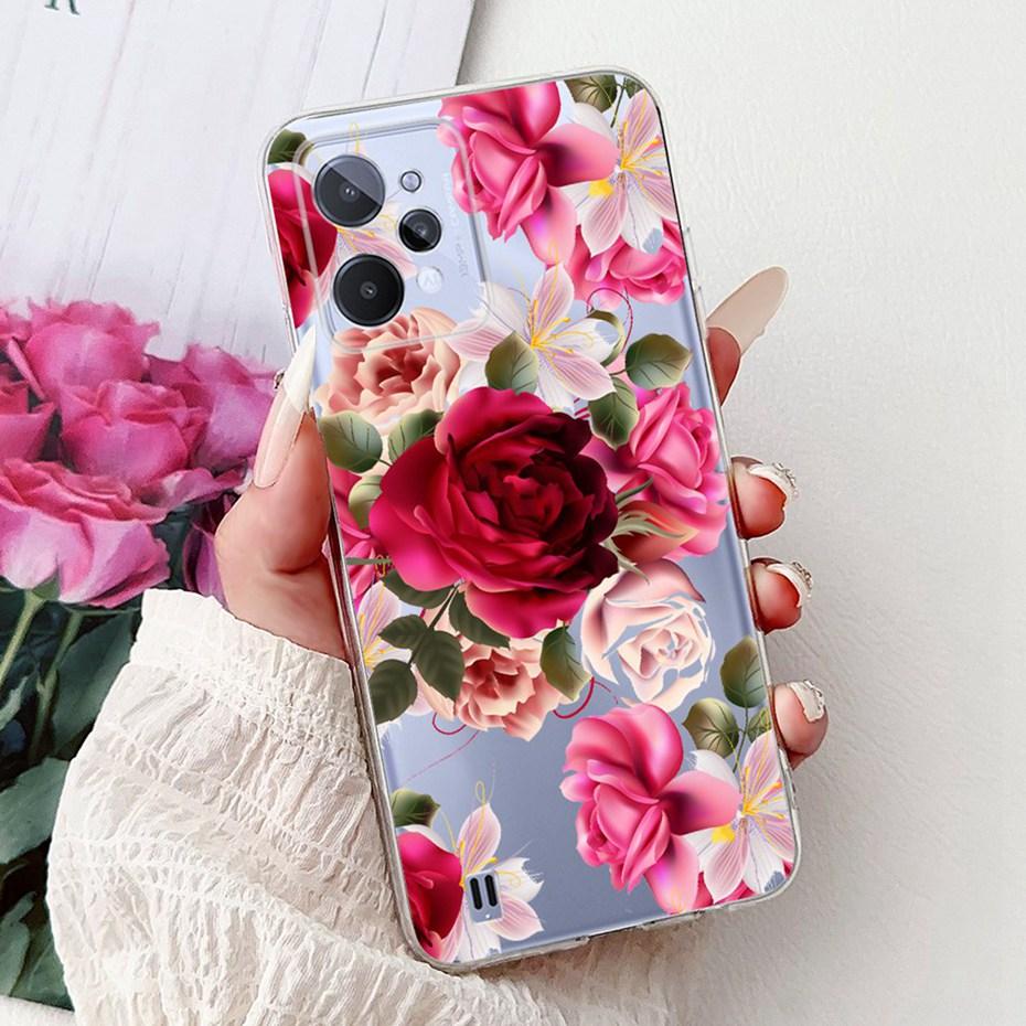 Cute Painting Phone Case For Realme C31 C33 Soft Silicone TPU Back Cover For Realme C31 C33 2023 Cases Bumpers