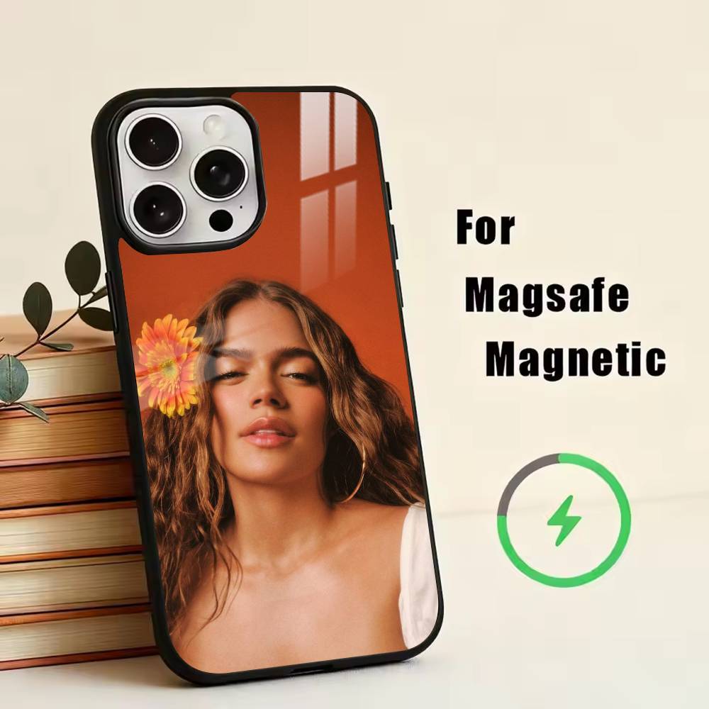 

KK-Karol GT- Tropicoqueta Phone Case For iPhone17,16,15,14,13,12,11 Plus,Pro Magnetic For Magsafe Wireless Charging iPhone14