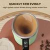 Temperature Display Automatic Stirring Cup 400ml Capacity Electric Coffee Mug  Coffee Tea