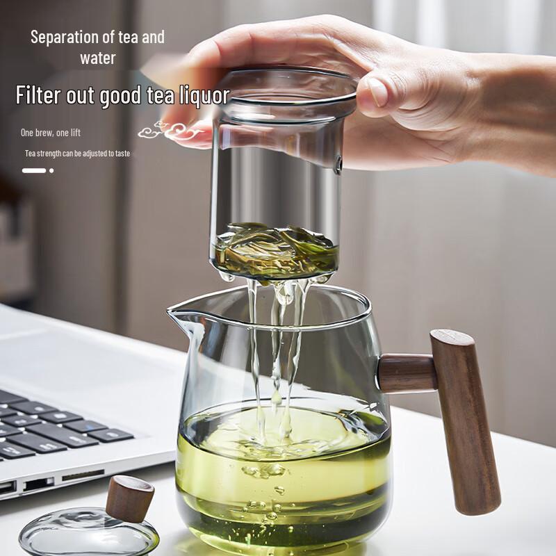 Tianxi Elegant Heat-Resistant Glass Tea Set