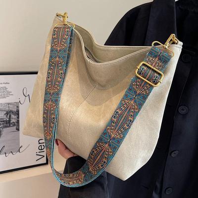 Women's Trendy Single Shoulder Crossbody Tote Bag - Large Capacity and Fashionable Design