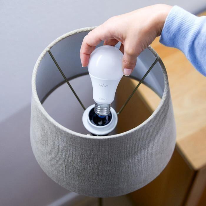 Ampoule Led Standard E27 8w 2.700k-6.500k 806lm Wifi Philips Wiz
