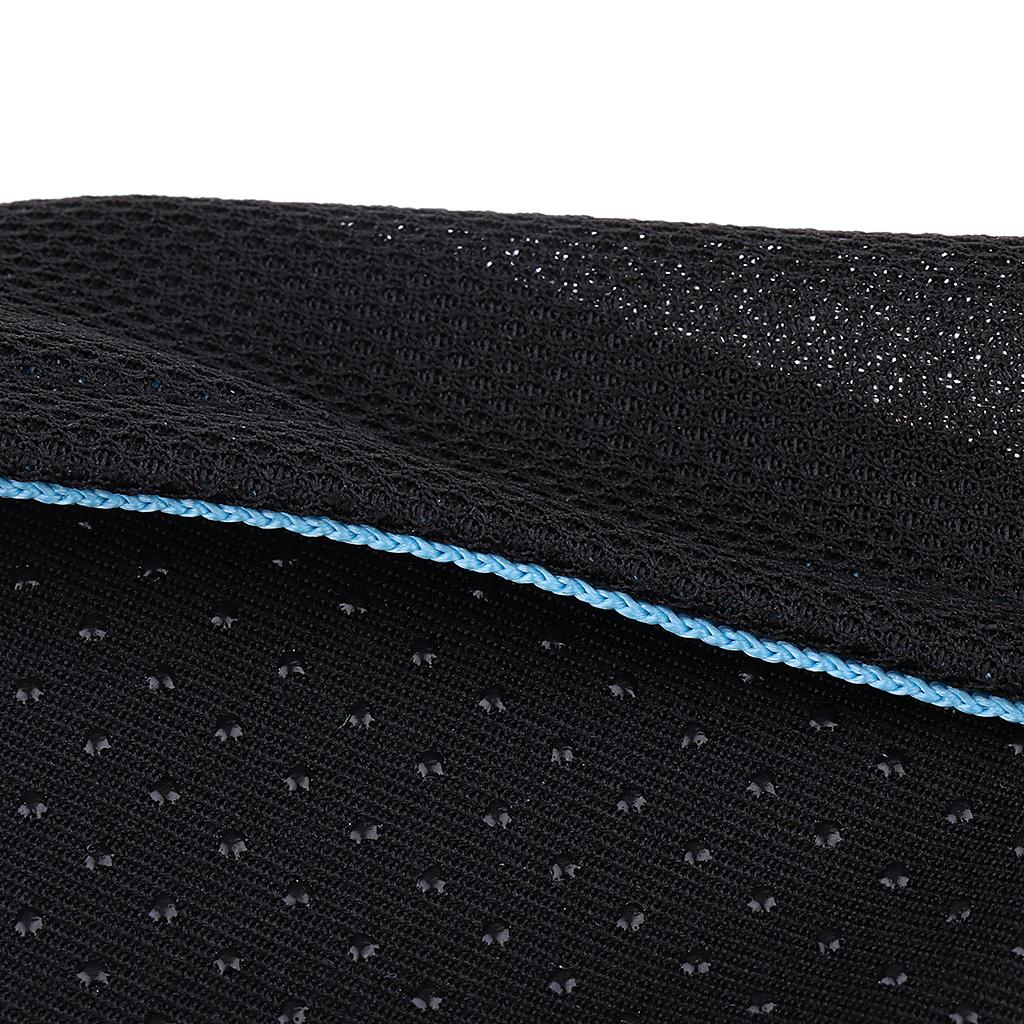 3D Saddle Cover Bike Seat Cushion with Reflective Strap Cycling Parts - Black, as described