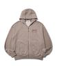 Nontype Signature Print Zip Up (Pigment Beige)
