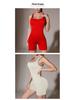 Women's Seamless Yoga Bodysuit - Cross Back, Hip-Lift, One-Piece for Spring/Summer Fitness & Running