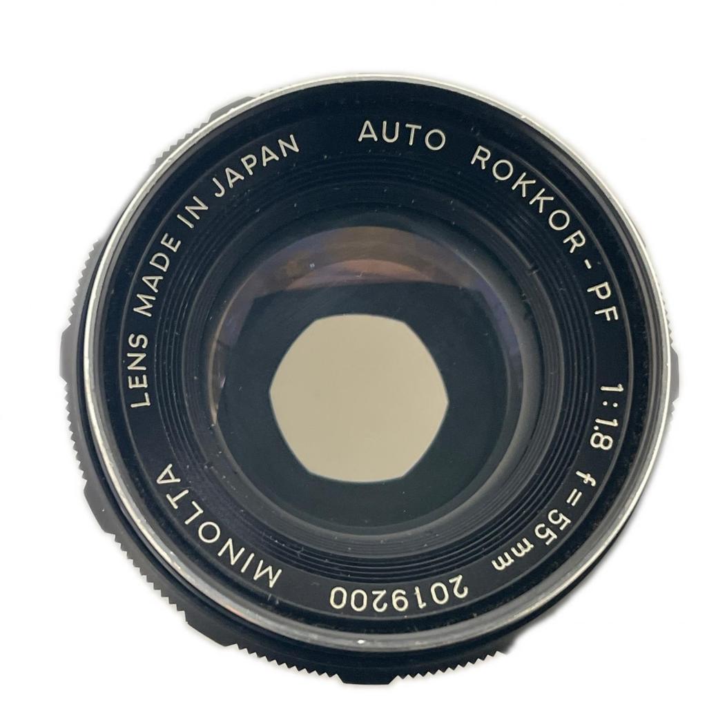MINOLTA Exchange Lense AUTO ROKKOR-PF 2.2" F1.8 used
