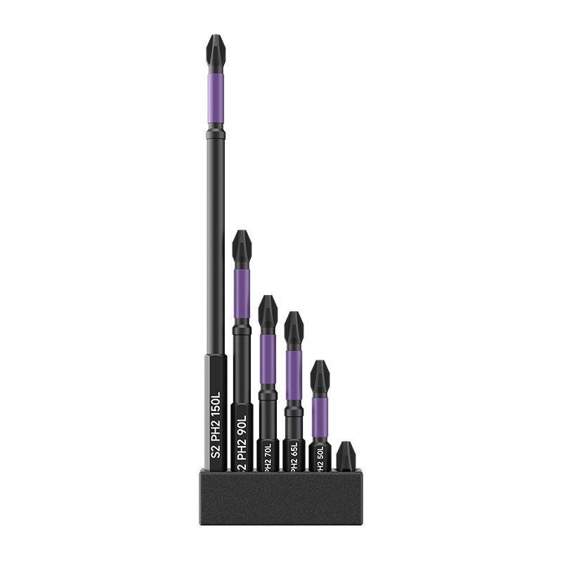 Strong Magnetic Non-Slip Tungsten Steel Phillips Bit Hex Screwdriver Set
