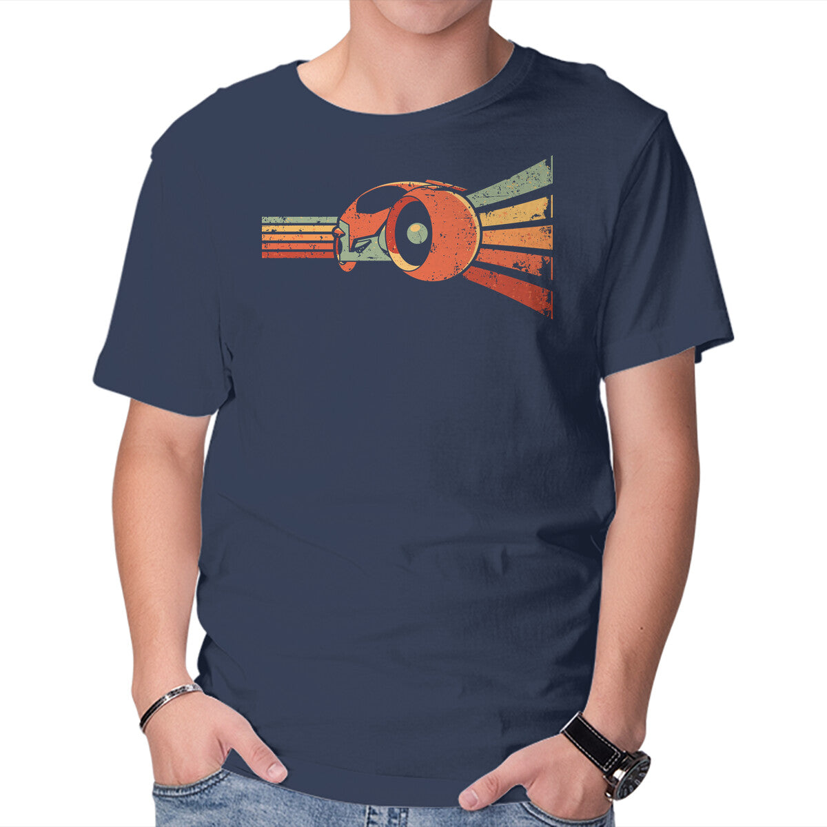 Unisex Crew Neck T-Shirt Vintage Grid Graphic Short Sleeve Casual Tee XXXL