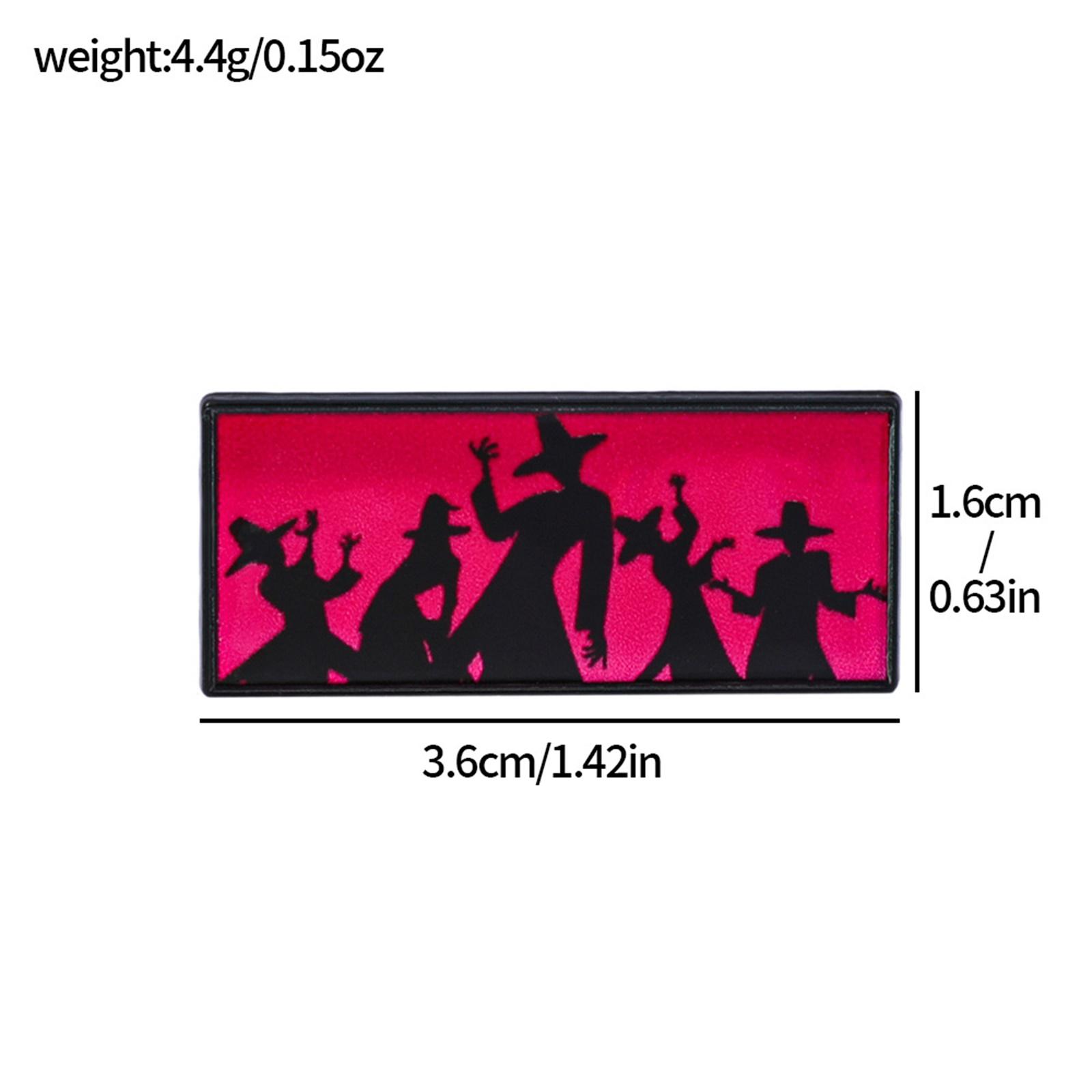 

Металлический значок Анимационный персонаж Сплав Брошь Аксессуары One Size