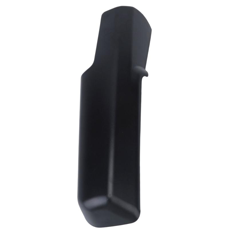 68263392AA 304 Stainless Steel Rear View Mirror Cover Replacement, 68263393AA Black Textured Clip-On Shell for Exterior Housing Repair