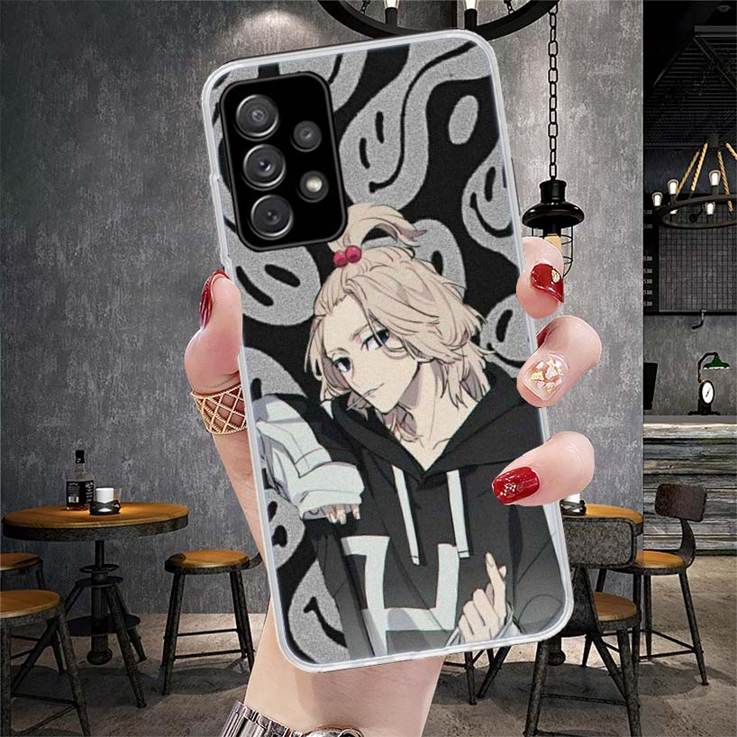 Anime Tokyo Aevengers Phone Case For Samsung Galaxy A12 A22 A32 A52 A72 A02S A51 A50S A71 A70 A31 A20S Note 20 Ultra S10 A10S Ga