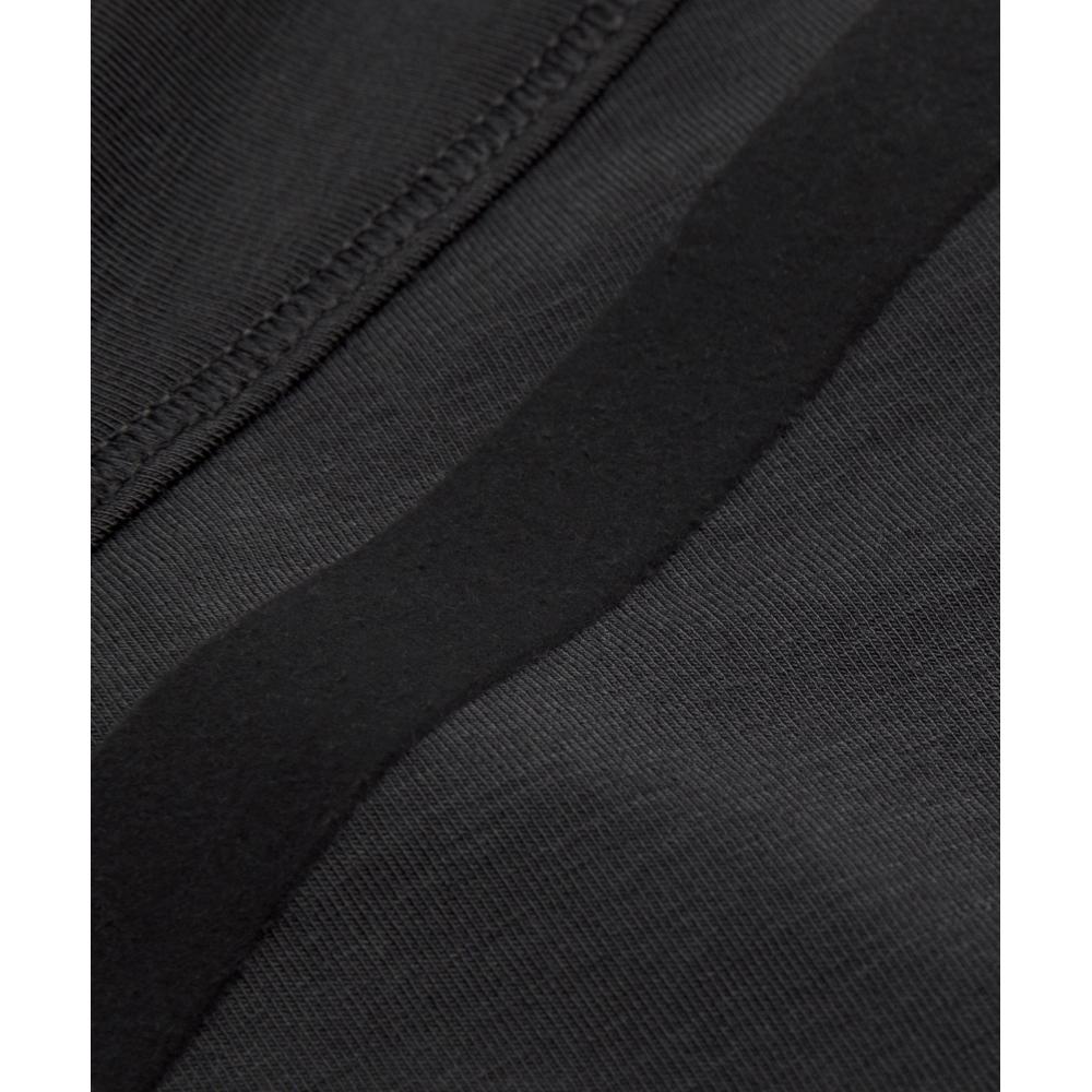 Lululemon Jersey Training Cropped Short Sleeve Shirt  Flocked Black Black