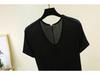 Women's Modal Short-Sleeve Long Summer Dress - Loose, Casual Plus Size Home & Outdoor Wear