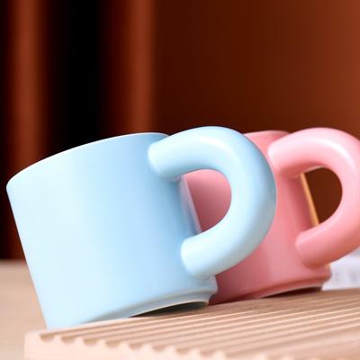 Chubby Hand Mug Creative Ceramic Water Cup Niche Coffee Cup for Men and Women Couple Tea Cup