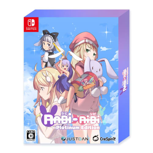 

Rabi-Ribi Platinum Edition -Switch [Bonus] Includes special box, soundtrack (USB card), cloth poster (B2), and IC card sticker (2 pieces)