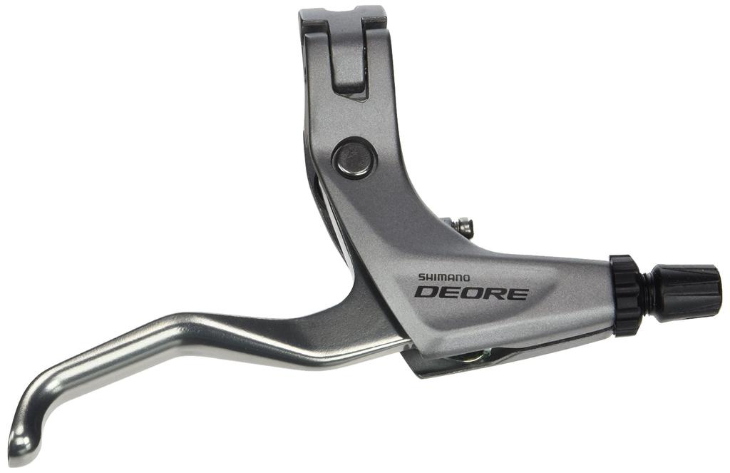 SHIMANO Brake Lever Silver Right Lever Only 2 Finger EBLT610RS DEORE BL-T610 (I-spec B)