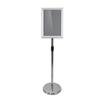 Stainless Steel Floor Standing Sign Holder