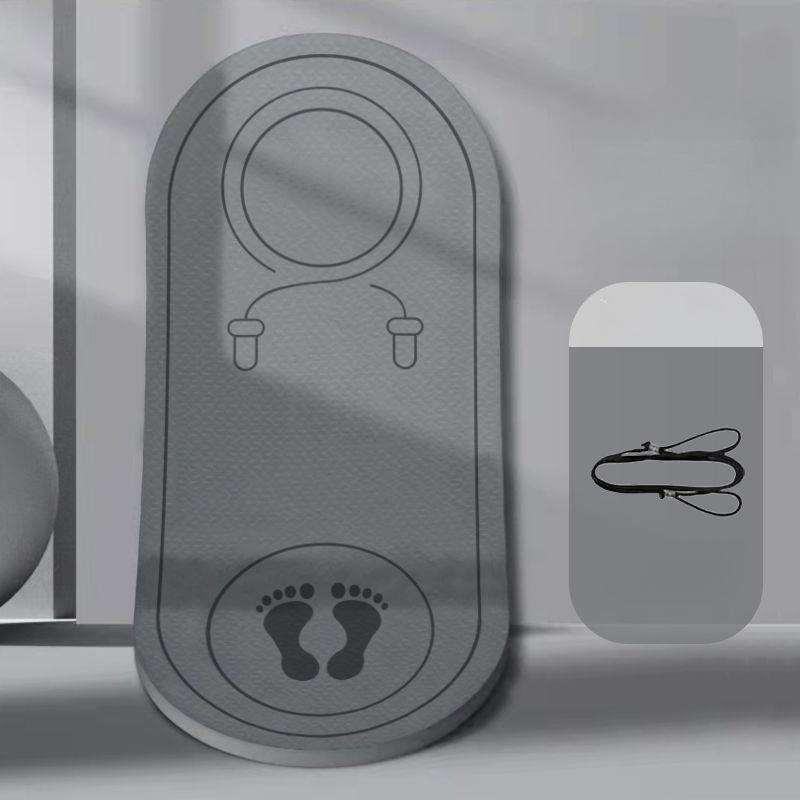 Springseil-Spezialmatte, rutschfest und schalldicht, für den Innenbereich, stoßdämpfende und leise Matten für den Hausgebrauch, professionelle Fitness- und Yoga-Bodenmatte