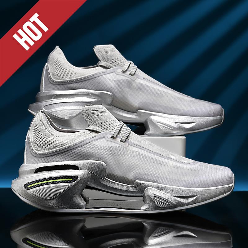 

NEW Men Sports Running Shoes Off Marathon Breathable Light Comfortable Athletic Sneakers Jogging Basketball Tenis Air Cushion 45