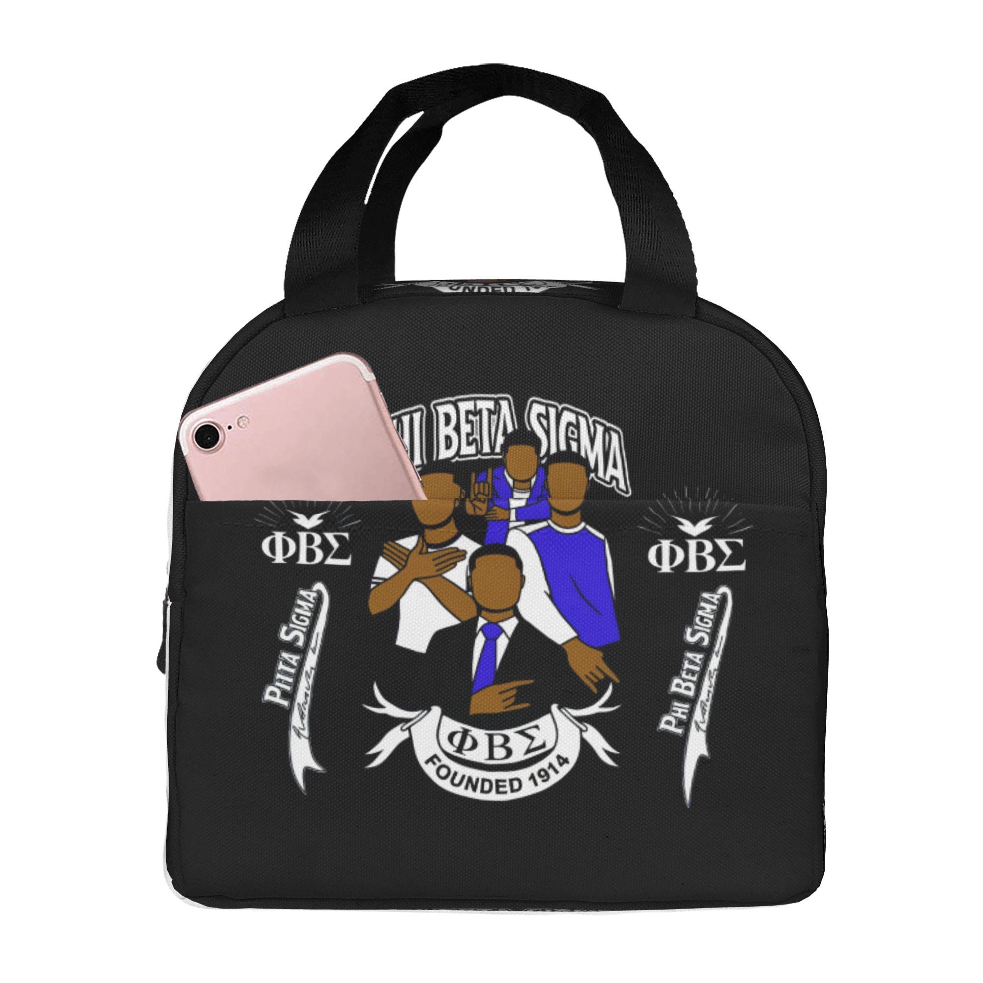Cute Beta Sigma Phi Fraternity Pencil Cases for Girl Boy Large Storage Sigma Since 1914 Pencil Pouch Stationery One Size
