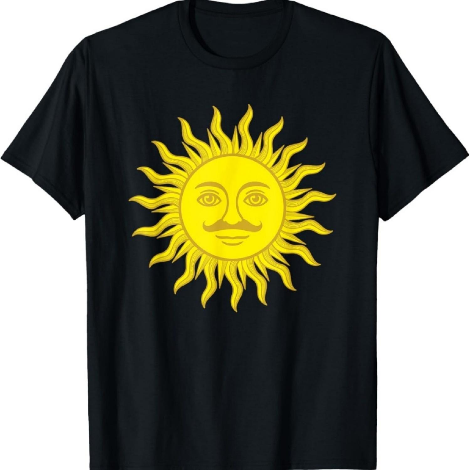

King Arthur Holy Grail Sun T-Shirt XXXXXL чёрный