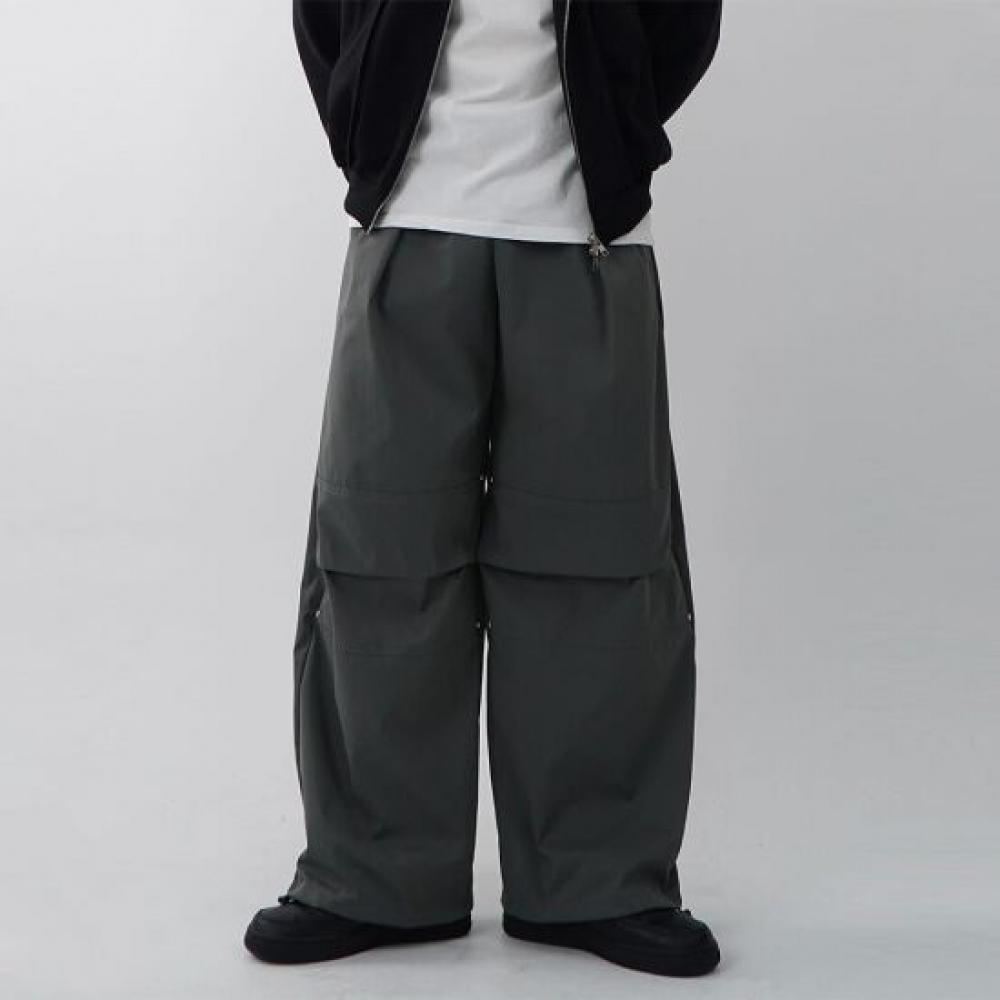 Onl Men S Rivet Wide pantS Balloon pantS Nylon pantS