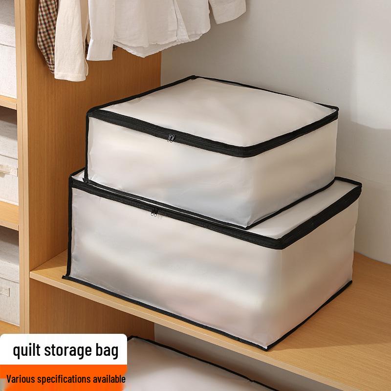 Staubdichte und feuchtigkeitsbeständige Aufbewahrungstasche mit großem Fassungsvermögen für Kleidung und Steppdecken