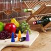 New 6/2/1PC Silicone Wine Bottle Stopper Set Whiskey Leak Proof Beer Champagne Bottle Cap Closer Wine Cork Lid Bar Accessories