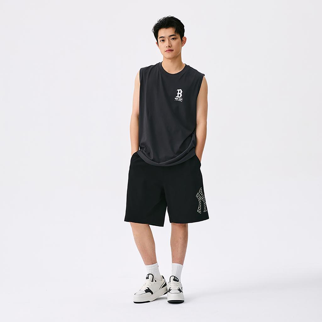New MLB New York Yankees Casual Shorts Unisex Black 3ASPM0253-50BKS