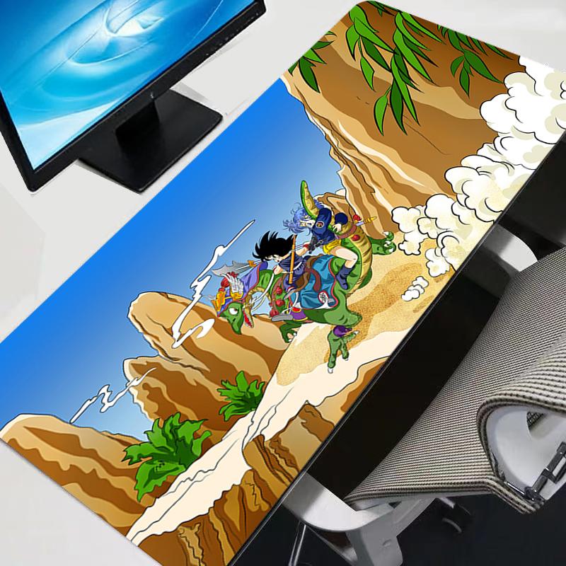 Gaming Anime Durable Mouse Pad Dragon Ball Large Computer Mousepad Desk Mat PC Anime Carpet Keyboard Gamer Accessories Table