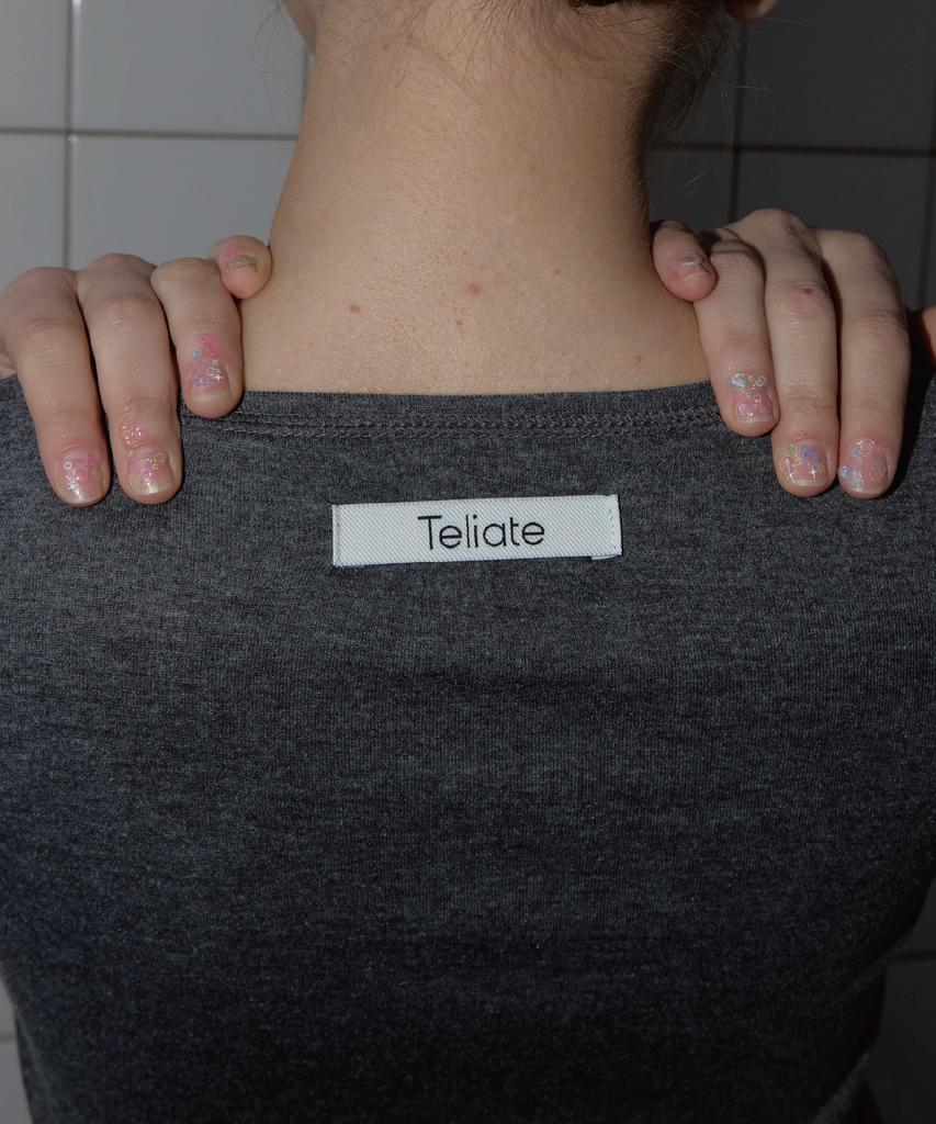 Taeliatte Logo Long Sleeve (Gy)
