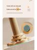 Wear-Resistant Sisal Cat Scratching Board & Teaser Stick - Kitten Toy for Self-Amusement and Boredom Relief.